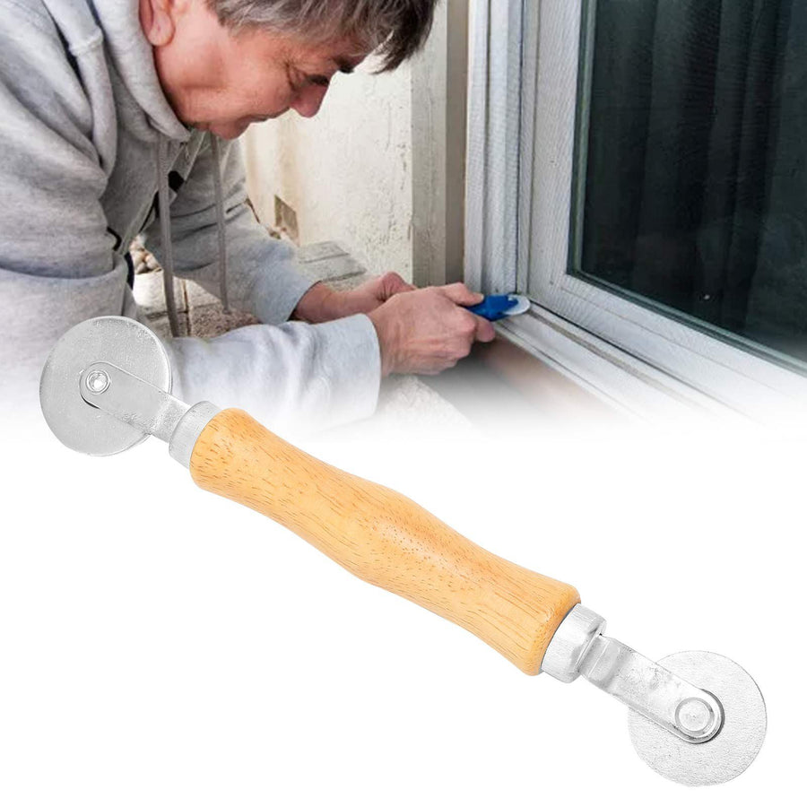 Screen Rolling Tool Aluminum Alloy Window Door Screen Hand Spline Roller Accessory
