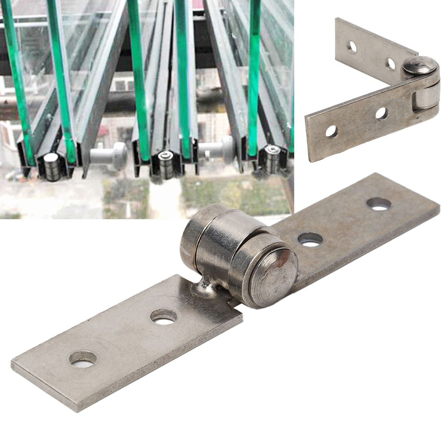 Frameless Folding Window Hinge Stainless Steel Door Window Furniture Hinge Hardware