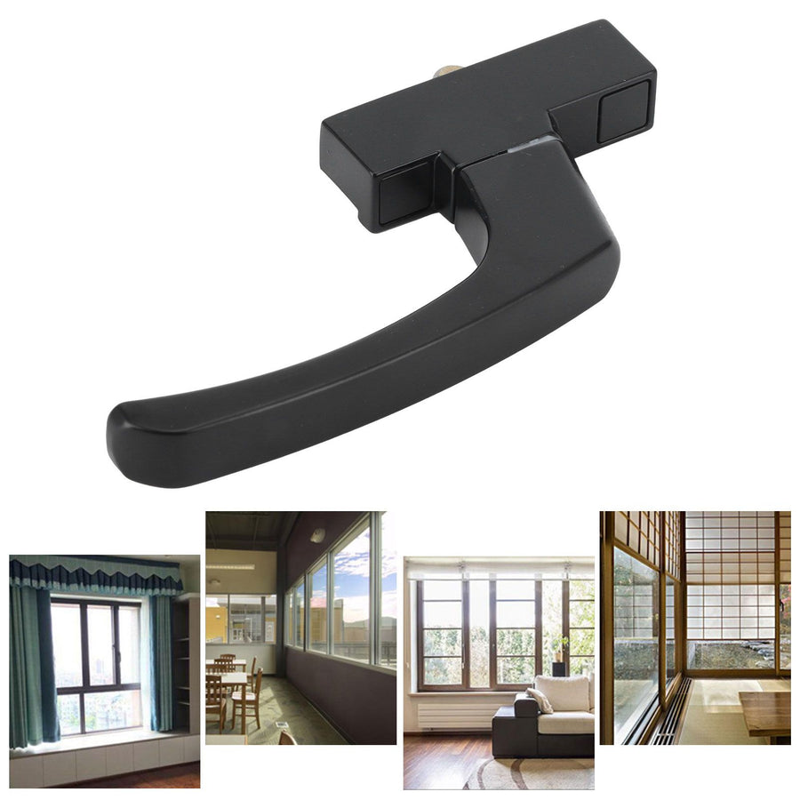 Window Handle Lock Aluminum Alloy Locking Handle Hardware Fittings for Push Pull Window