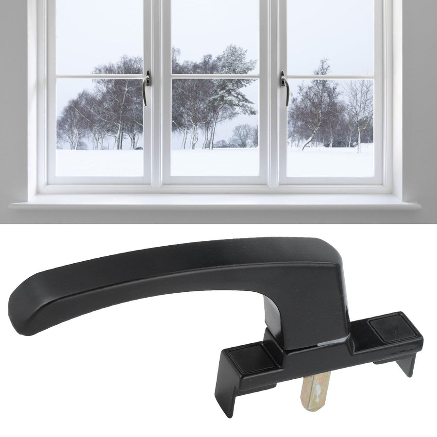Window Handle Lock Aluminum Alloy Locking Handle Hardware Fittings for Push Pull Window