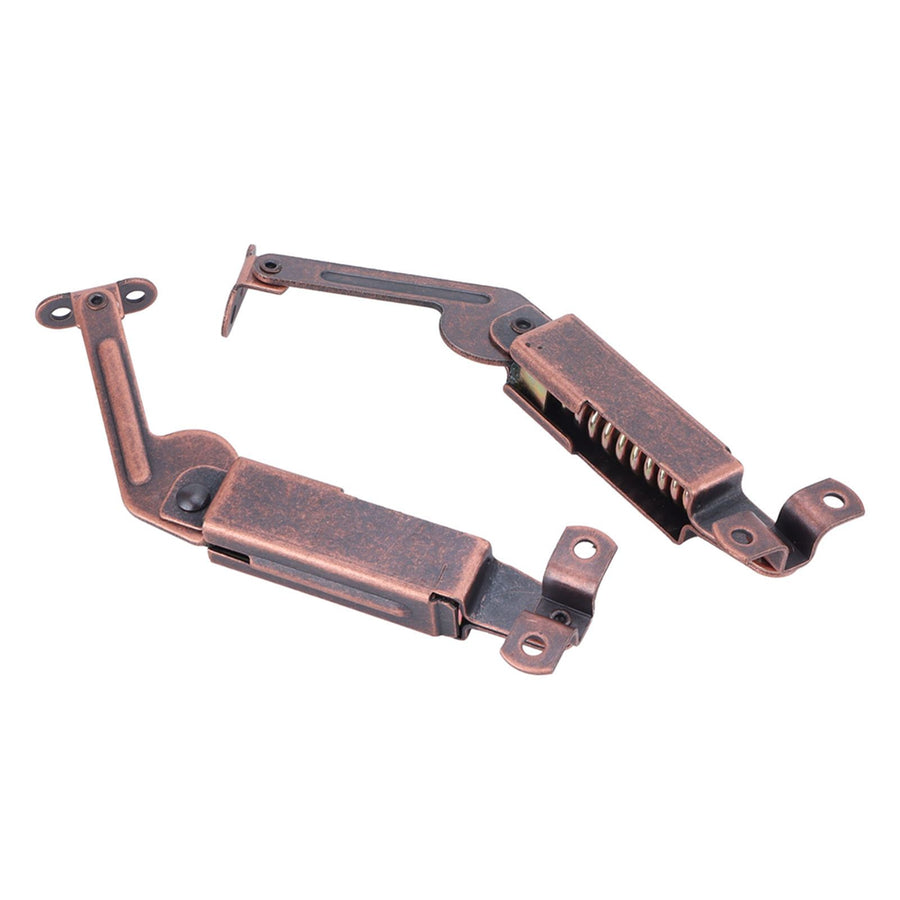 Lid Hinge Iron Safety Cabinet Box Lid Spring Support Hardware for Home Office WorkshopMiddle Arm