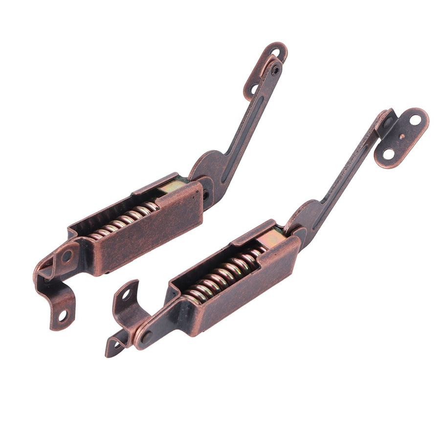 Lid Hinge Iron Safety Cabinet Box Lid Spring Support Hardware for Home Office WorkshopMiddle Arm
