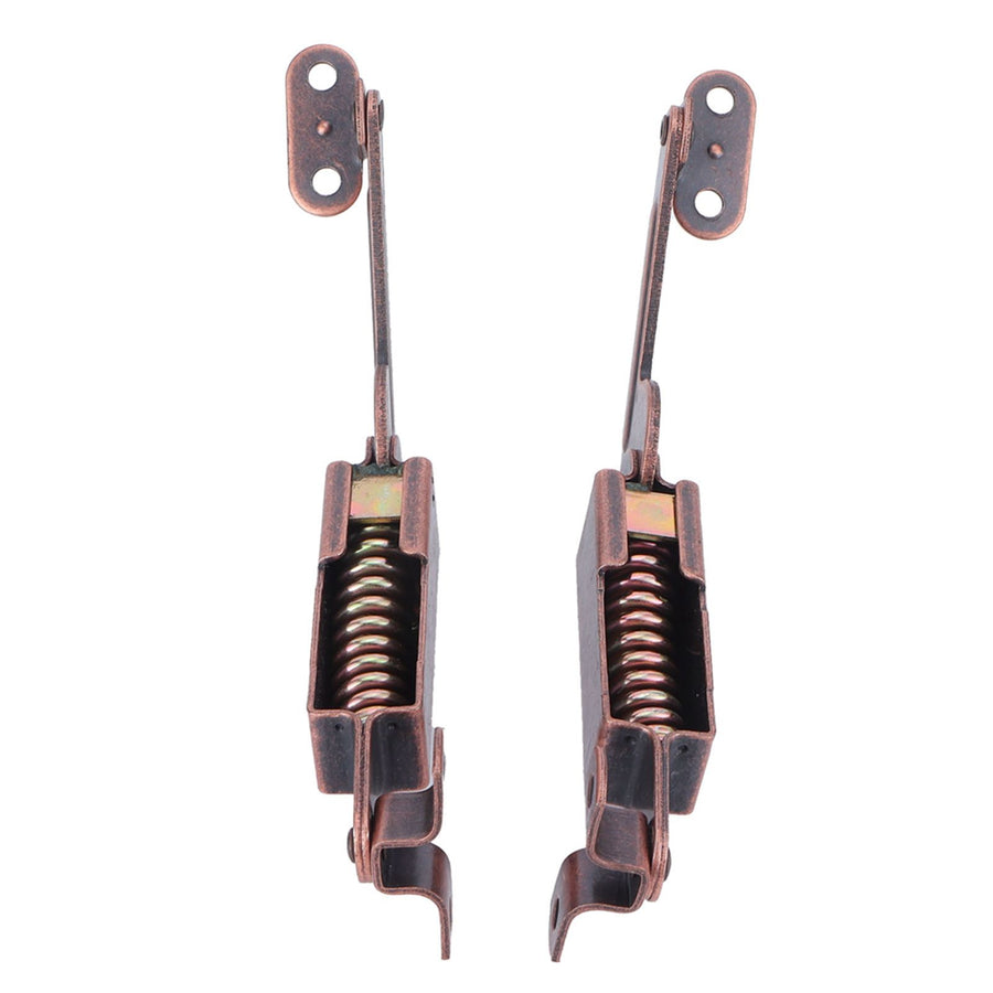 Lid Hinge Iron Safety Cabinet Box Lid Spring Support Hardware for Home Office WorkshopLong Arm