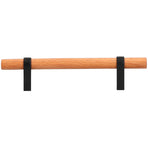 Modern Simple Drawer Wardrobe Handle Black Pine Door Pull Furniture Hardware for Home Living Room96 Hole