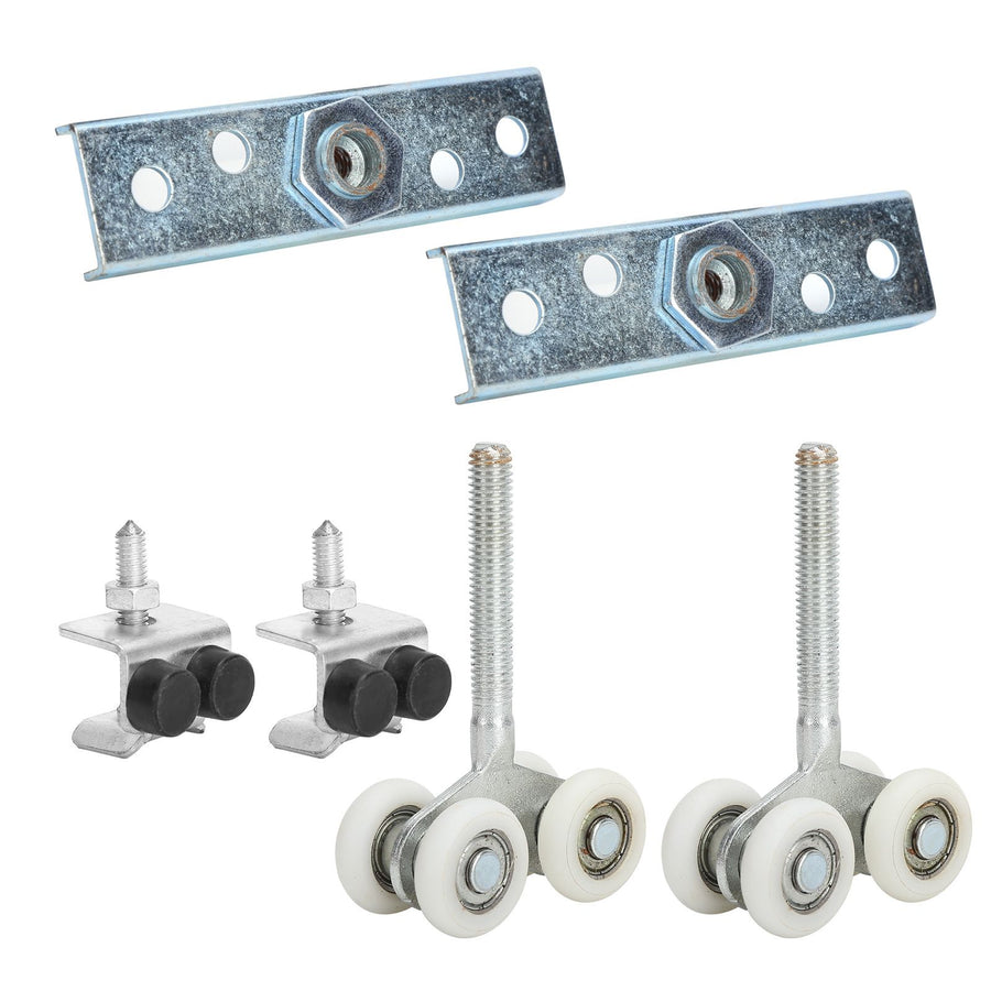2Set Glass Door Rollers Runners Shower Door Suspension Wheel Accessory Diameter 25mm