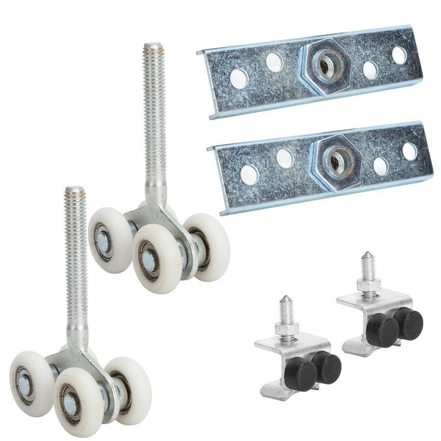 2Set Glass Door Rollers Runners Shower Door Suspension Wheel Accessory Diameter 25mm