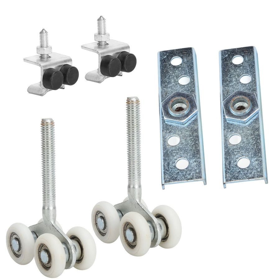 2Set Glass Door Rollers Runners Shower Door Suspension Wheel Accessory Diameter 25mm