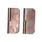 2Set Square Hinge 6cm Chinese Antique Cabinet Hinge Furniture Hardware Accessories