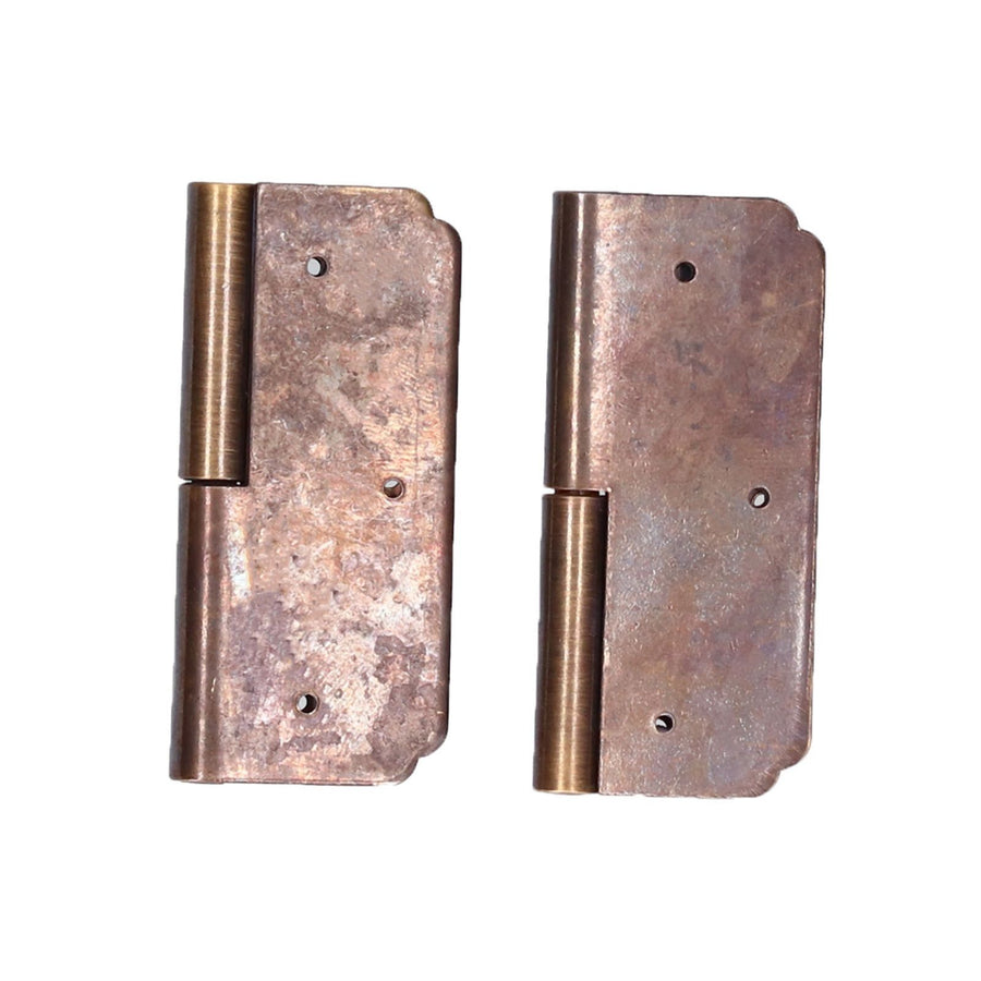 2Set Square Hinge 6cm Chinese Antique Cabinet Hinge Furniture Hardware Accessories