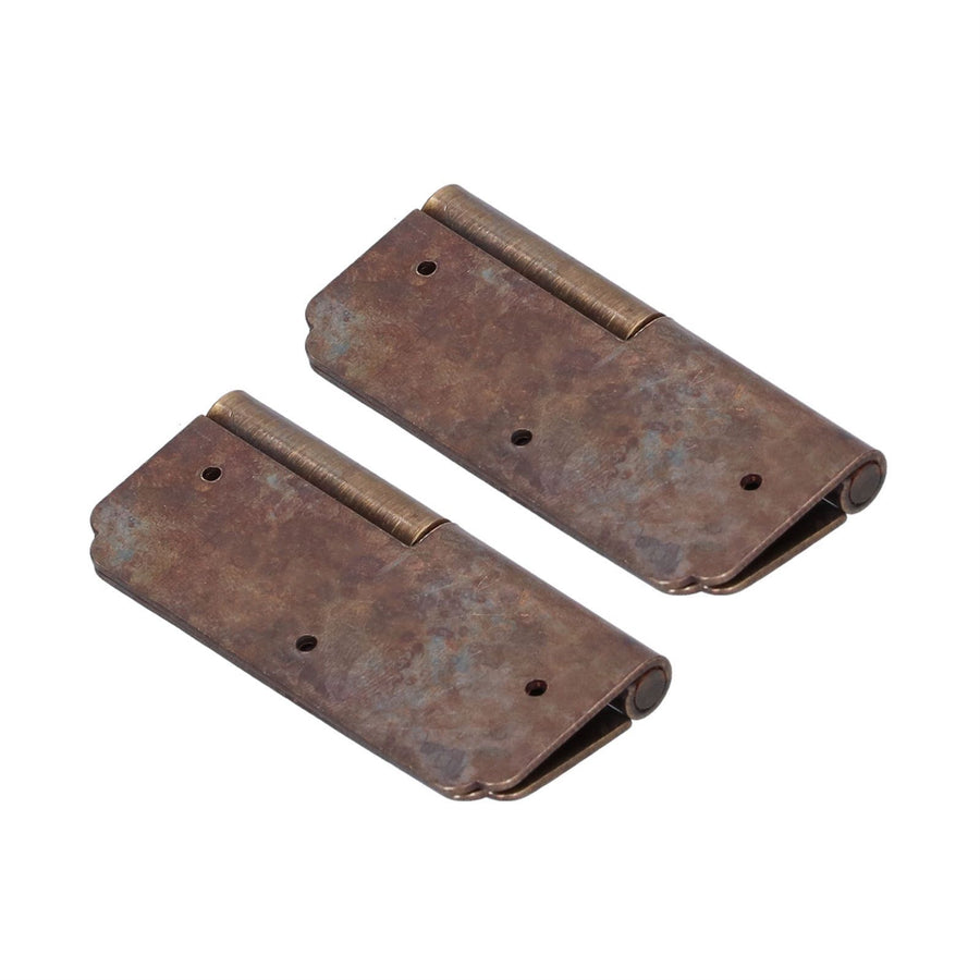 2Set Square Hinge 6cm Chinese Antique Cabinet Hinge Furniture Hardware Accessories