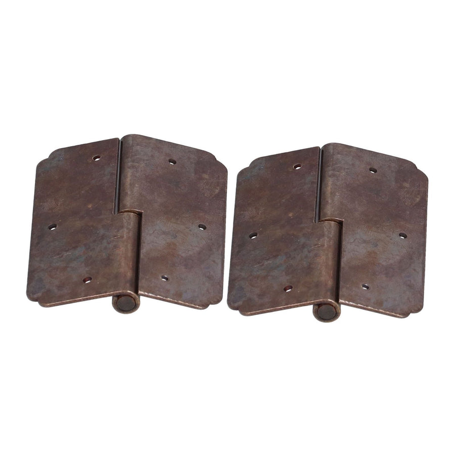 2Set Square Hinge 6cm Chinese Antique Cabinet Hinge Furniture Hardware Accessories