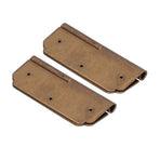 2Set Furniture Hinge Retro Antique Brass Hinges Hardwares for Cabinet Jewelry Box
