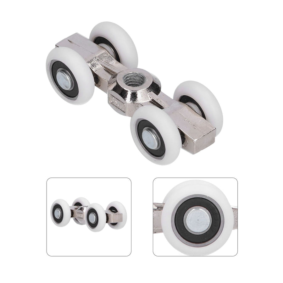 Shower Door Sliding Wheel Suspension Outer Pulley Roller Replacement Accessories 22mm