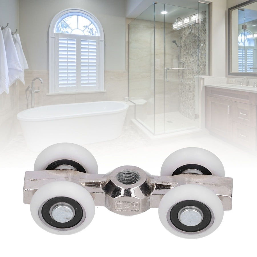 Shower Door Sliding Wheel Suspension Outer Pulley Roller Replacement Accessories 22mm