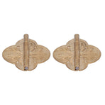 2Set Antique Hinge Small Brass Hinge for Drawer Door Cabinet Wardrobes Foldable Table Home