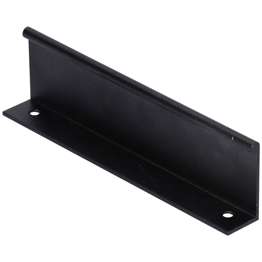 Drawer Handle Aluminum Alloy Thickened Cupboard Wardrobe Door Pull Handle for Home128 Black