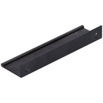 Drawer Handle Aluminum Alloy Thickened Cupboard Wardrobe Door Pull Handle for Home128 Black
