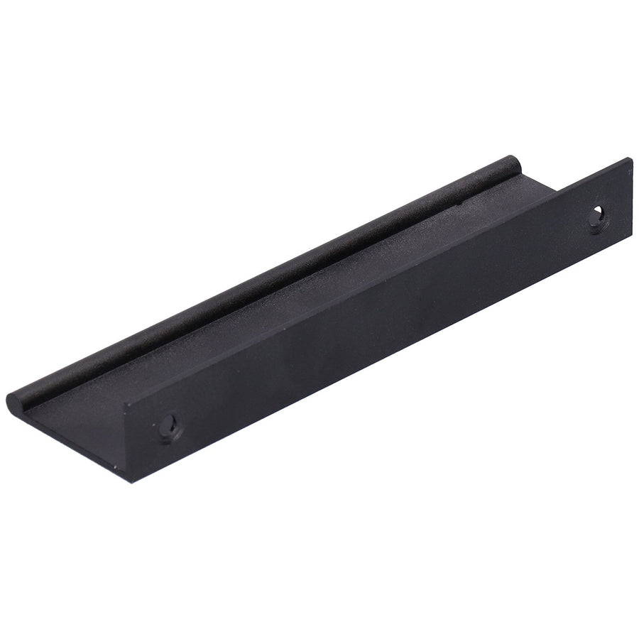 Drawer Handle Aluminum Alloy Thickened Cupboard Wardrobe Door Pull Handle for Home128 Black