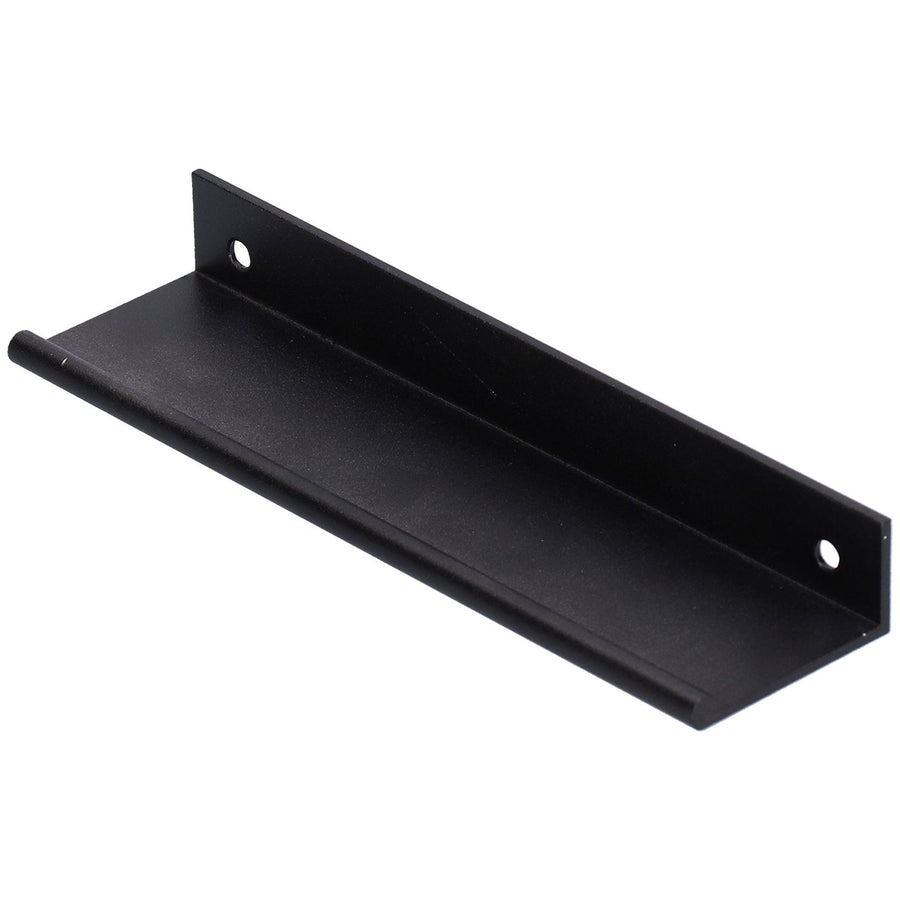 Drawer Handle Aluminum Alloy Thickened Cupboard Wardrobe Door Pull Handle for Home128 Black