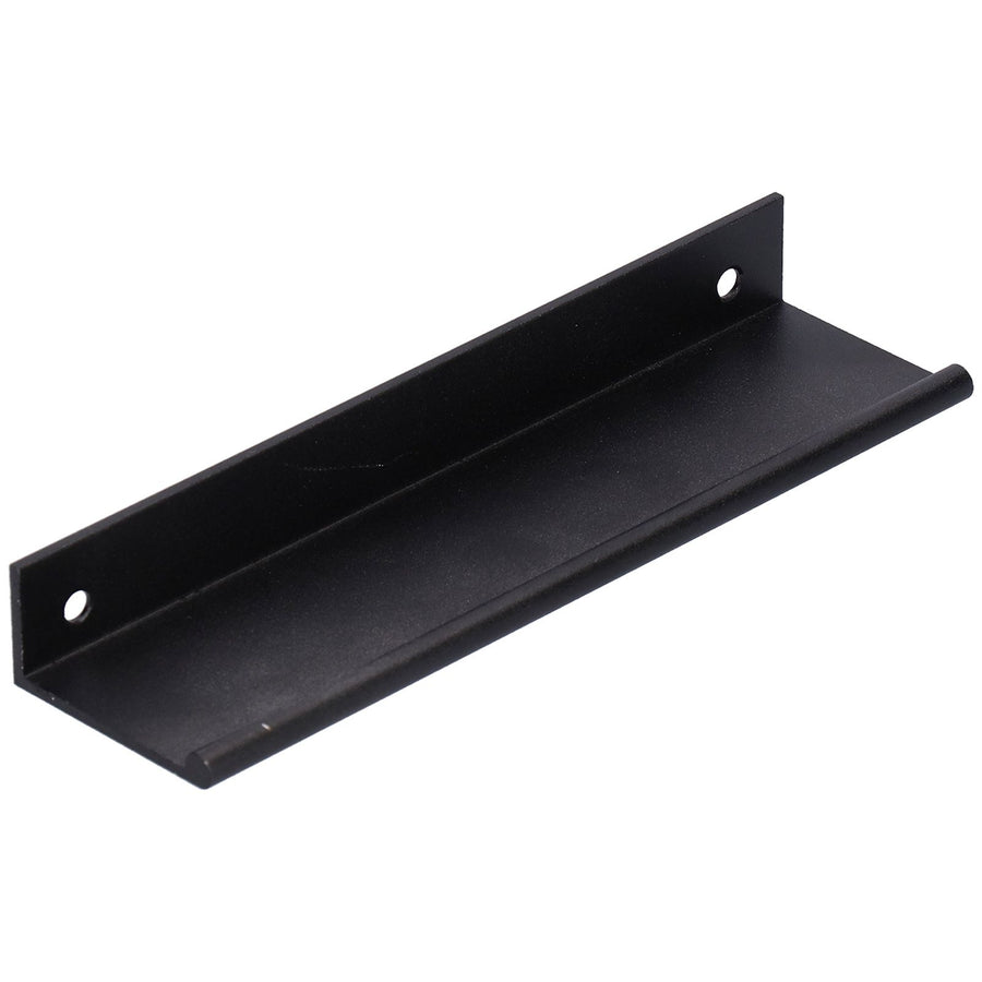 Drawer Handle Aluminum Alloy Thickened Cupboard Wardrobe Door Pull Handle for Home128 Black