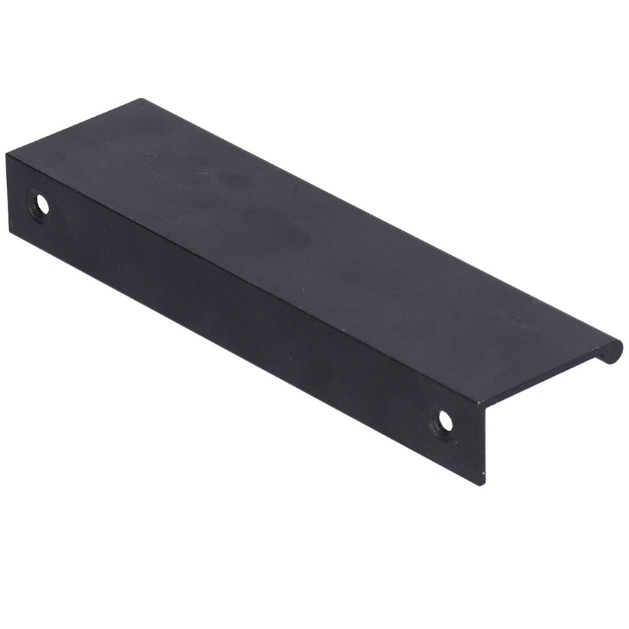 Drawer Handle Aluminum Alloy Thickened Cupboard Wardrobe Door Pull Handle for Home128 Black