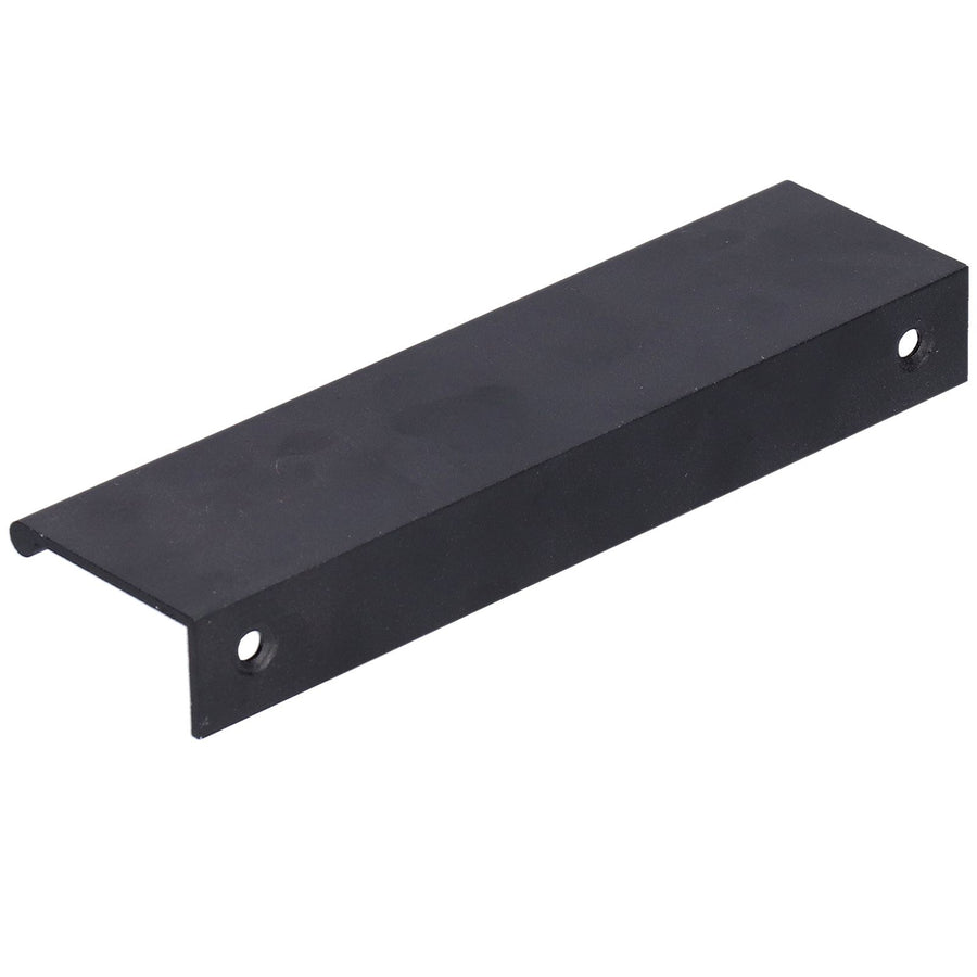 Drawer Handle Aluminum Alloy Thickened Cupboard Wardrobe Door Pull Handle for Home128 Black