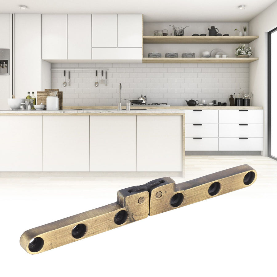 90 Degree Flap Hinge Durable Folding Cabinet Hinge Hardware Accessory for Home Furniture