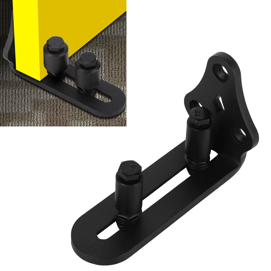 Carbon Steel Floor Roller Guide Sliding Door Bottom Floor Guide Barn Door Hardware Fittings