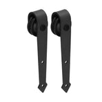 Barn Door Hanging Wheel Carbon Steel Pulley Roller with Screw Sliding Door Hardware Kit