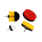 4PCS Drill Brush Attachment Kit Drill Brush Power Scrubber for Cleaning Wall Floor Pool Tile