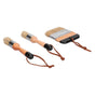 3PCS Painting Waxing Paint Brushes Scrubbing and Round Paint Brushes for Wood Furniture Home Decor