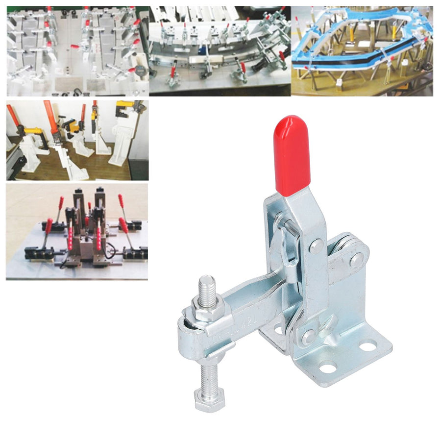 GH-11421 Toggle Clamp Hand Vertical Clamp Welding Fixing Fixture Quick Release Hand Tool