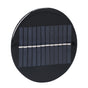 0.8W 6V 10cm Round Solar Panel DIY Solar Panel Solar Charging Board for Solar Light