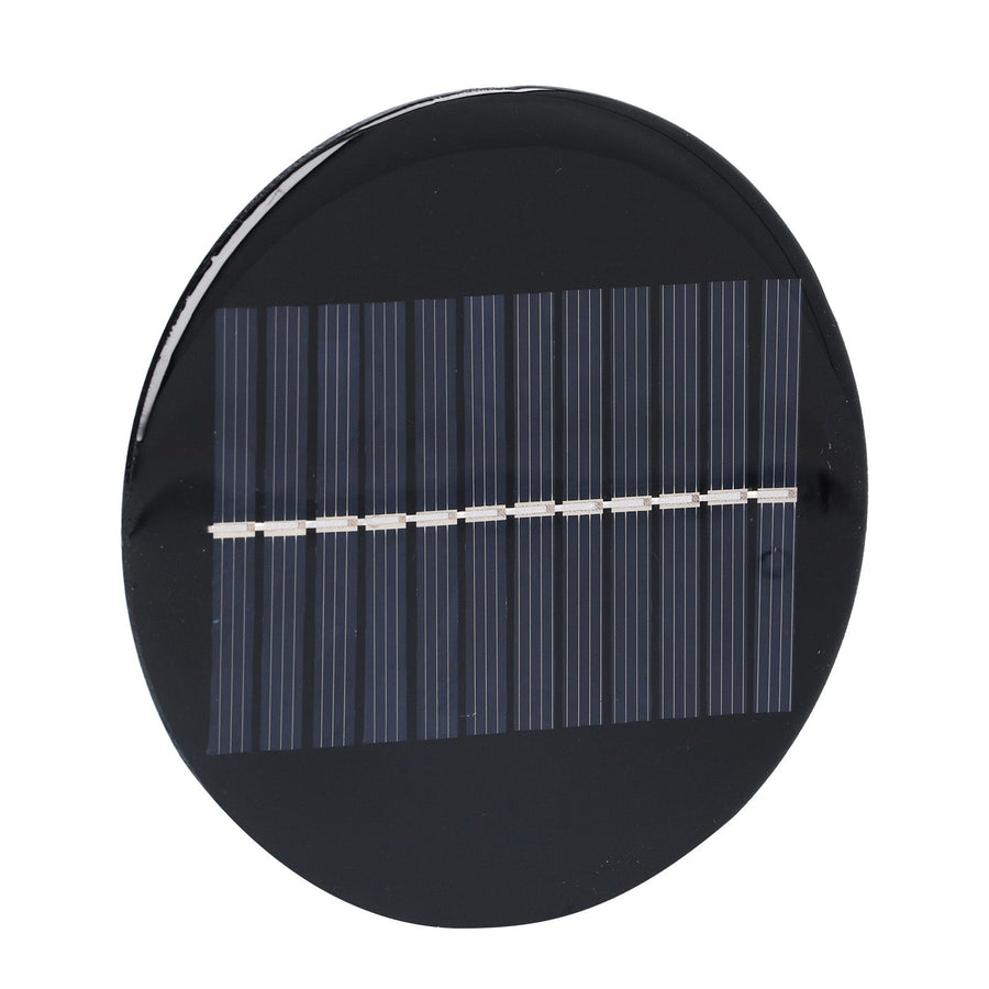 0.8W 6V 10cm Round Solar Panel DIY Solar Panel Solar Charging Board for Solar Light