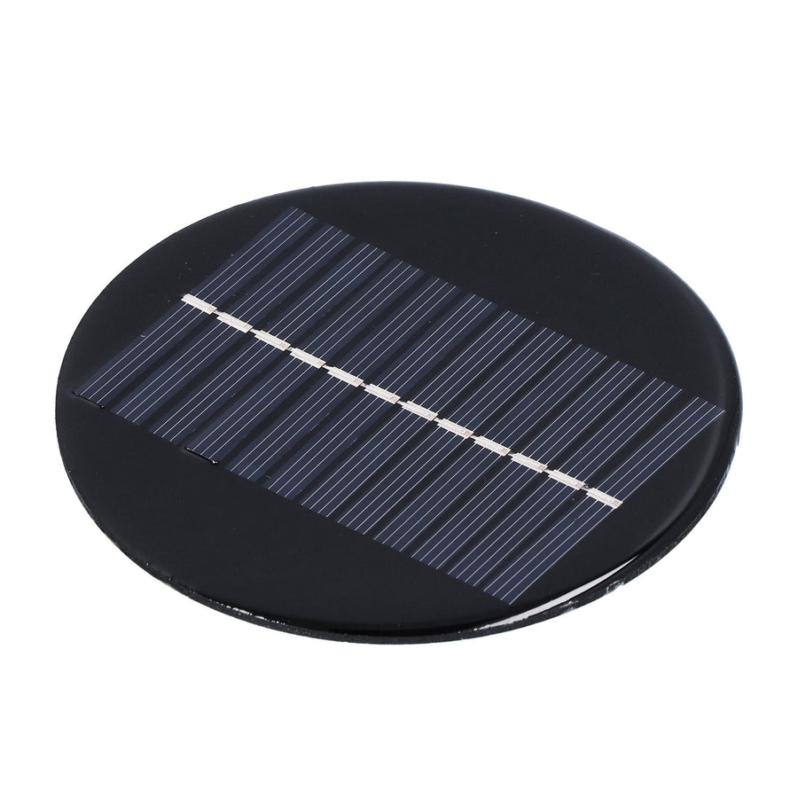0.8W 6V 10cm Round Solar Panel DIY Solar Panel Solar Charging Board for Solar Light