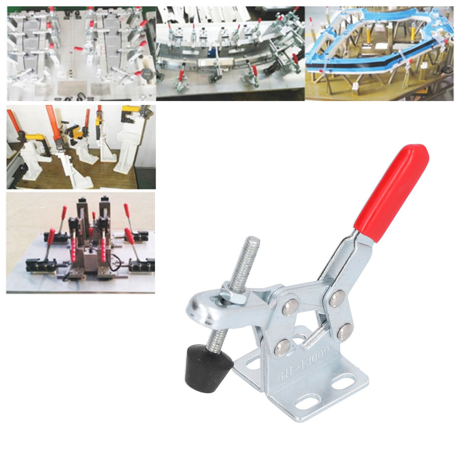GH13009 Toggle Clamp Work Fixture QuickRelease Toggle Clamps 30kg Holding Capacity for Woodworking