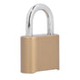 Padlock AntiTheft Thick Password Padlock Luggage Safe Lock for Door Home Security(Gold )
