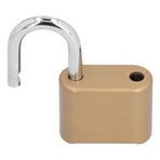 Padlock AntiTheft Thick Password Padlock Luggage Safe Lock for Door Home Security(Gold )
