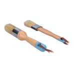 2PCS 1in Chalk &amp; Wax Paint Brush for Furniture DIY Painting and Waxing Tool Home Decor