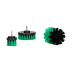 3PCS Drill Brush Power Scrubber Set Cleaning Brushes for Home Furniture Carpets Kitchen