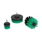 3PCS Drill Brush Power Scrubber Set Cleaning Brushes for Home Furniture Carpets Kitchen