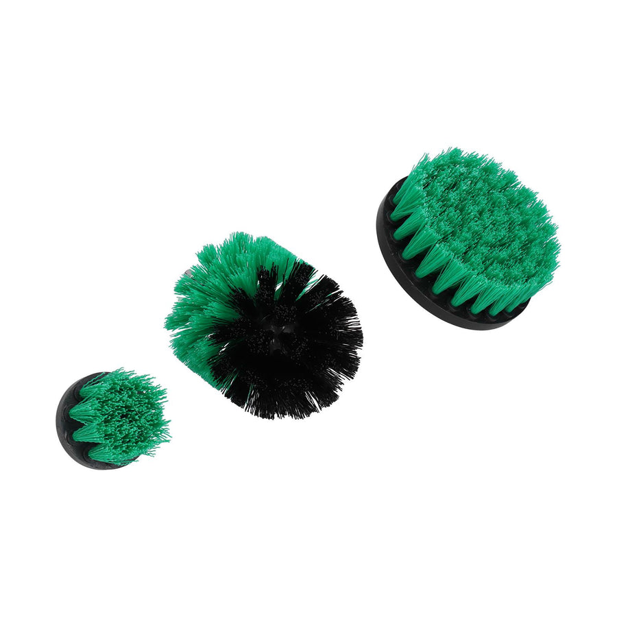 3PCS Drill Brush Power Scrubber Set Cleaning Brushes for Home Furniture Carpets Kitchen