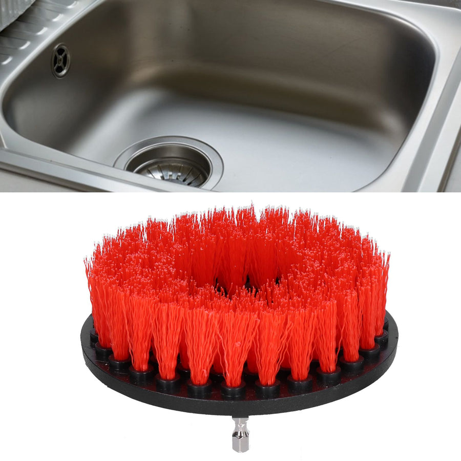 5in Drill Brush Power Scrubber Polishing Cleaning Brush for Ground Wall Desktop Cleaning