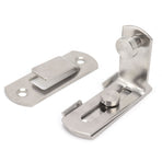 90 Degree Angle Barn Door Latch Buckle Stainless Steel Sliding Door Hardware Accessory