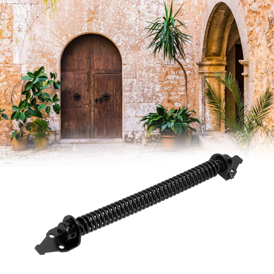 Adjustable Door and Gate Spring Automatic Close Wooden Box Hinge for Outdoor Door