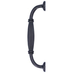 Zinc Alloy Cabinet Handle Black Wardrobes Pull Knob Hardware Accessory for Home Furniture
