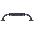 Zinc Alloy Cabinet Handle Black Wardrobes Pull Knob Hardware Accessory for Home Furniture