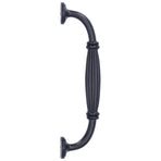 Zinc Alloy Cabinet Handle Black Wardrobes Pull Knob Hardware Accessory for Home Furniture