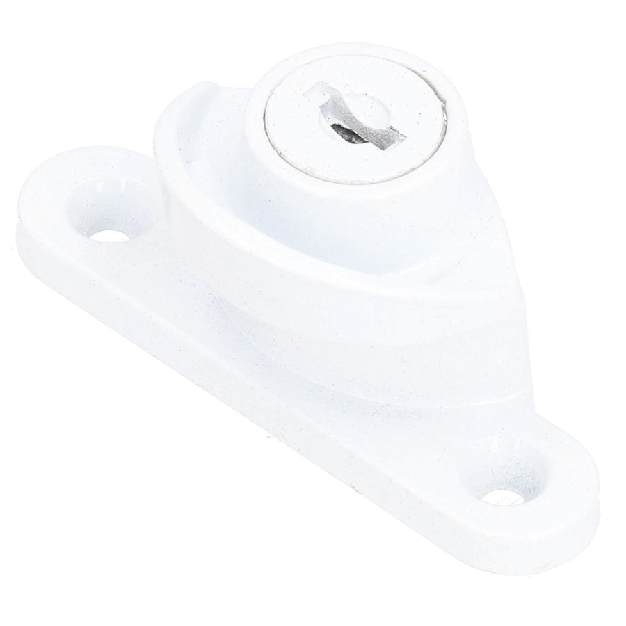 Window Lock ChildProof Security Lock White AntiTheft Sash Lock Zinc Alloy Sliding Door Lock
