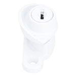 Window Lock ChildProof Security Lock White AntiTheft Sash Lock Zinc Alloy Sliding Door Lock